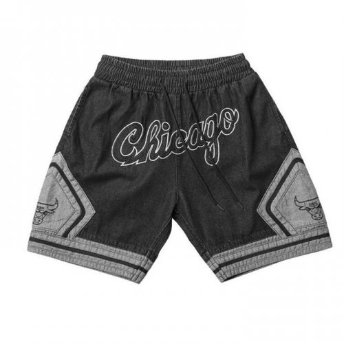 NBA Chicago Bulls Shammond shorts Noir